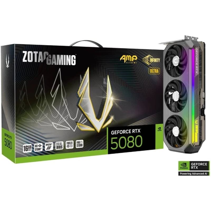 کارت گرافیک زوتک مدل ZOTAC Gaming GeForce RTX 5080 16GB GDDR7 Extreme Infinity Ultra