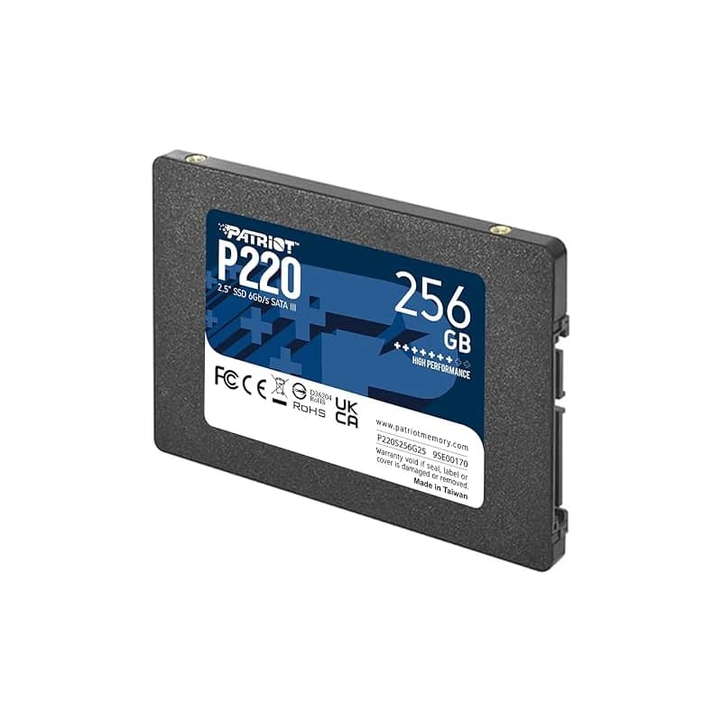 حافظه اس اس دی اینترنال پاتریوت مدل P220 ظرفیت 256 گیگابایت