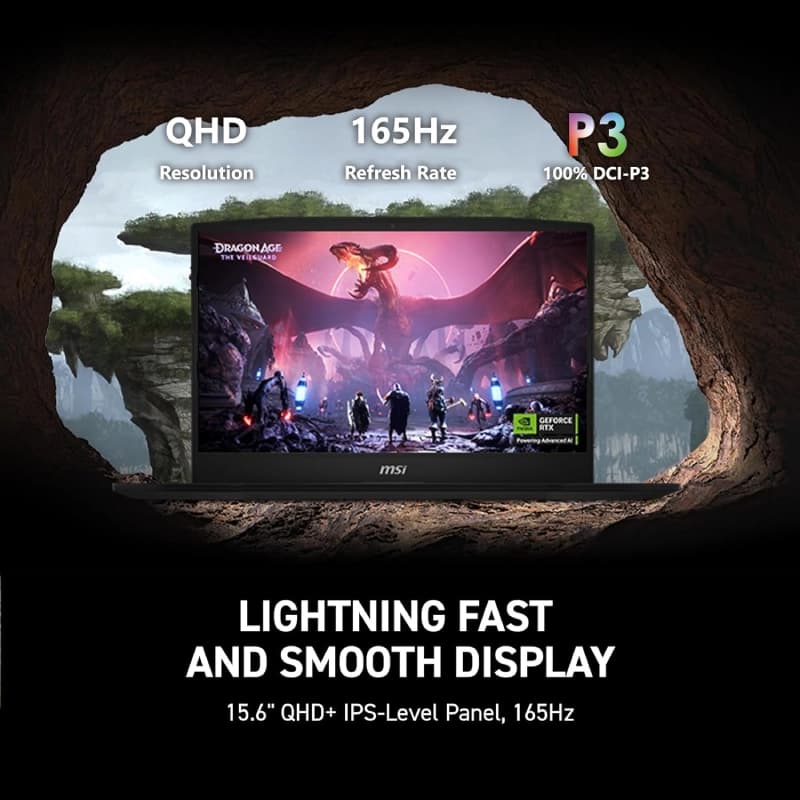 لپ تاپ 15.6 اینچی ام‌ اس‌ آی مدل Katana 15 i9 32GB 1TB SSD 8GB RTX 5070