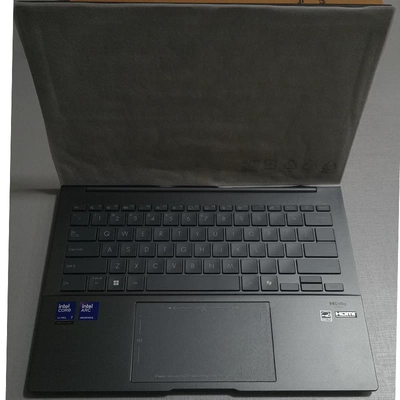 لپ‌ تاپ 14 اینچی ایسوس مدل Zenbook 14 UX3405CA Core Ultra 7 16GB 512GB SSD Intel Arc