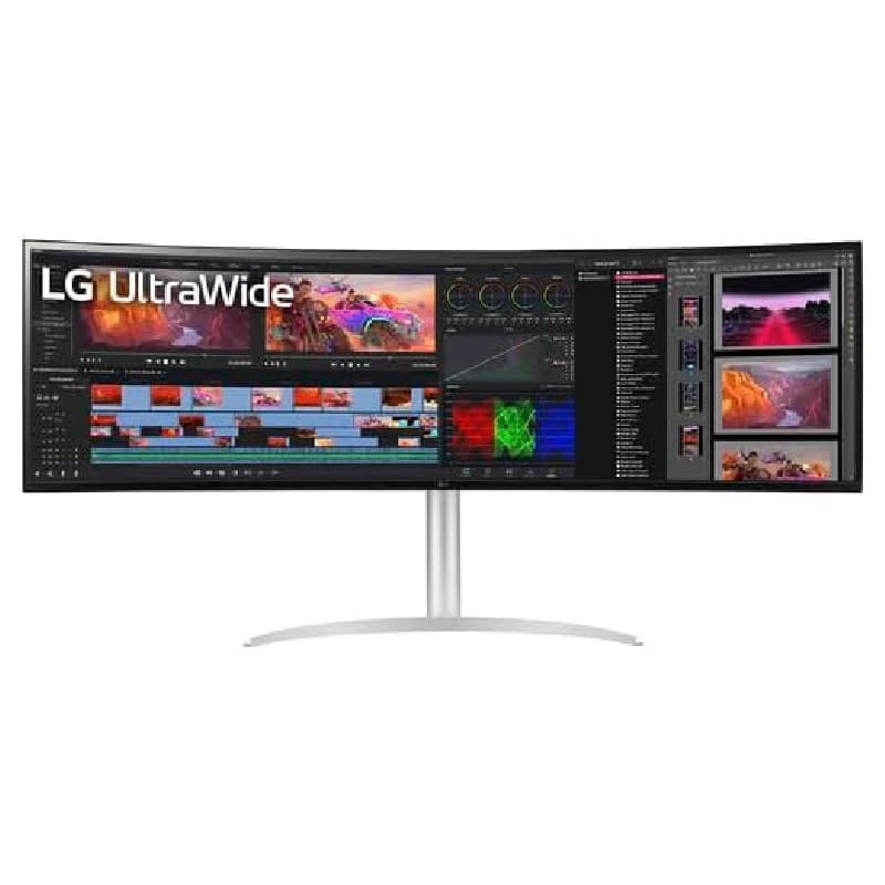 مانیتور 49 اینچی ال جی مدل 49WQ95C-W