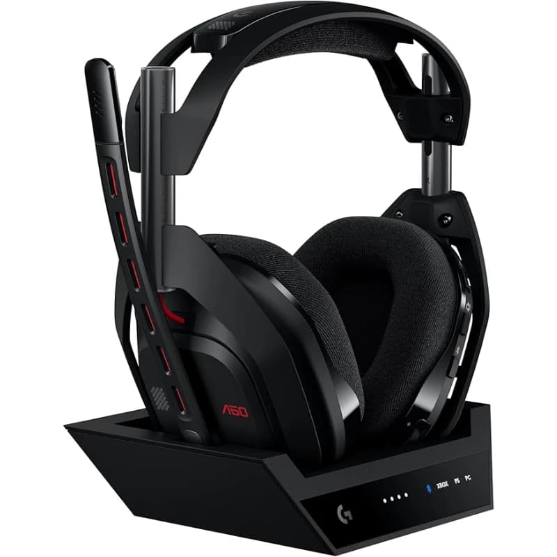هدست لاجیتک مدل ASTRO A50 LIGHTSPEED Wireless Headset Gen 5 + Base Station