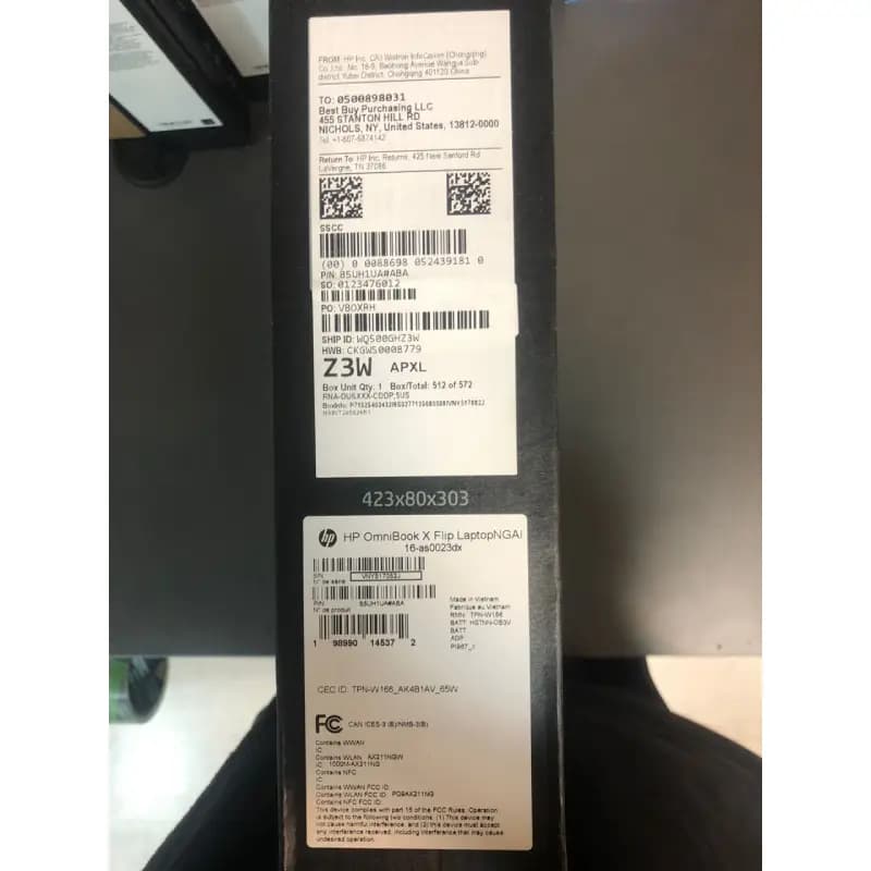 لپ تاپ 16 اینچی اچ پی OmniBook X Flip 16-AS0023DX Core Ultra 7 16GB 1TB SSD Intel Arc Graphics