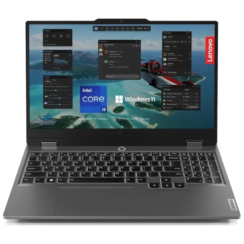 لپ تاپ ۱۵.۶ اینچی لنوو مدل LOQ 15IAX9E i5 24GB 512GB SSD 6GB RTX 4050