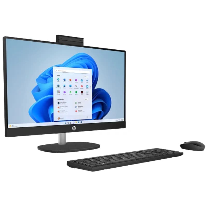 کامپیوتر آل ‌این ‌وان اچ ‌پی ۲۴ اینچی مدل HP 24-CR0049L i5 8GB 512GB SSD Intel UHD