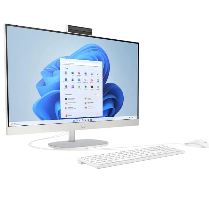 کامپیوتر آل ‌این ‌وان اچ ‌پی ۲۷ اینچی مدل HP 27-CR0067NY i7 16GB 512GB SSD Intel UHD