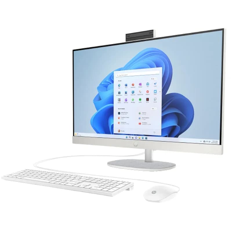 کامپیوتر آل ‌این ‌وان اچ ‌پی ۲۷ اینچی مدل HP 27-CR0067NY i7 16GB 512GB SSD Intel UHD