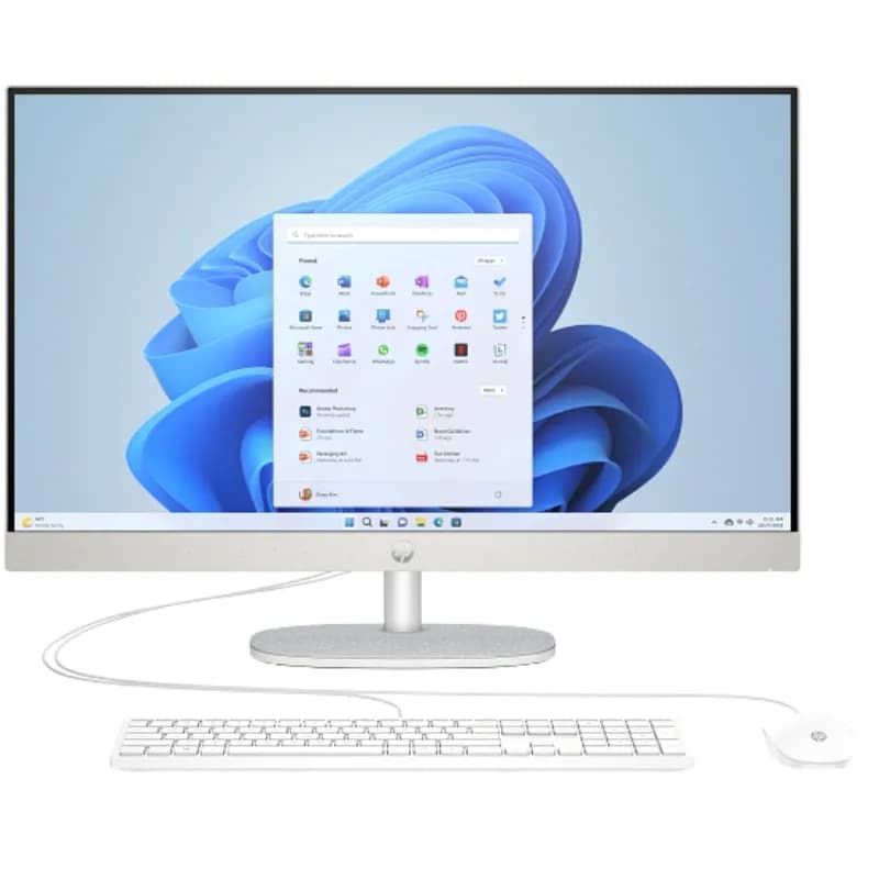 کامپیوتر آل این وان اچ پی ۲۷ اینچی مدل HP 27-CR0067NY i7 16GB 512GB SSD Intel UHD