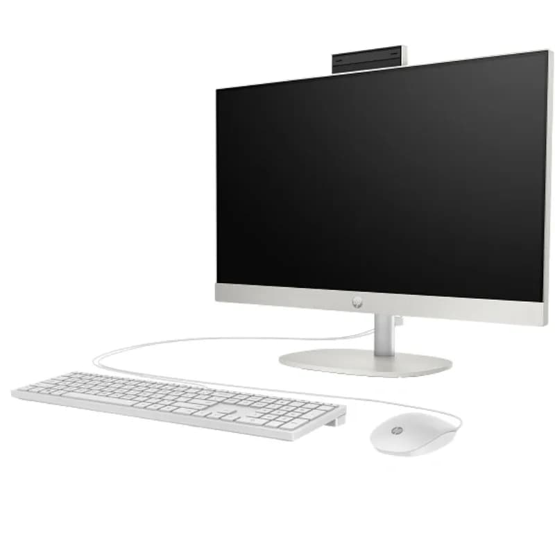 کامپیوتر آل ‌این ‌وان اچ ‌پی ۲۴ اینچی مدل HP 24-CR0255NH i7 16GB 512GB SSD Intel UHD