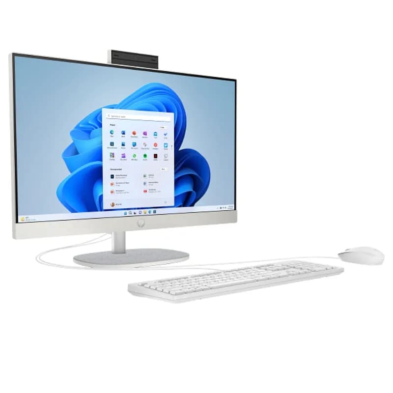کامپیوتر آل ‌این ‌وان اچ ‌پی ۲۴ اینچی مدل HP 24-CR0307NH i5 8GB 512GB SSD Intel UHD