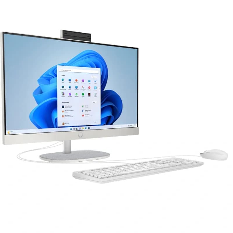 کامپیوتر آل ‌این ‌وان اچ ‌پی ۲۴ اینچی مدل HP 24-CR0115D i5 8GB 512GB SSD Intel UHD