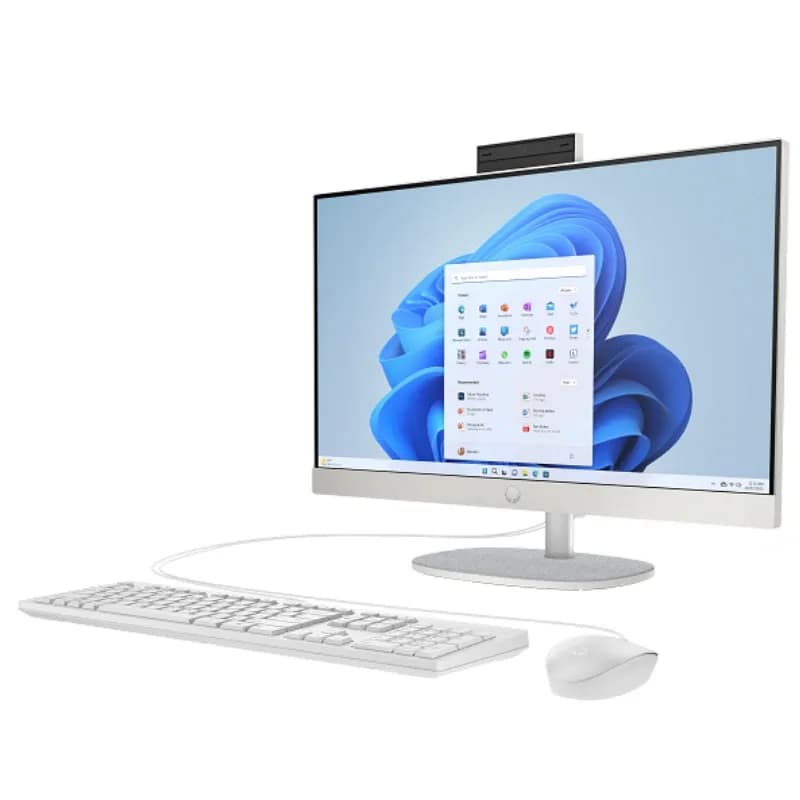 کامپیوتر آل ‌این ‌وان اچ ‌پی ۲۴ اینچی مدل HP 24-CR0115D i5 8GB 512GB SSD Intel UHD