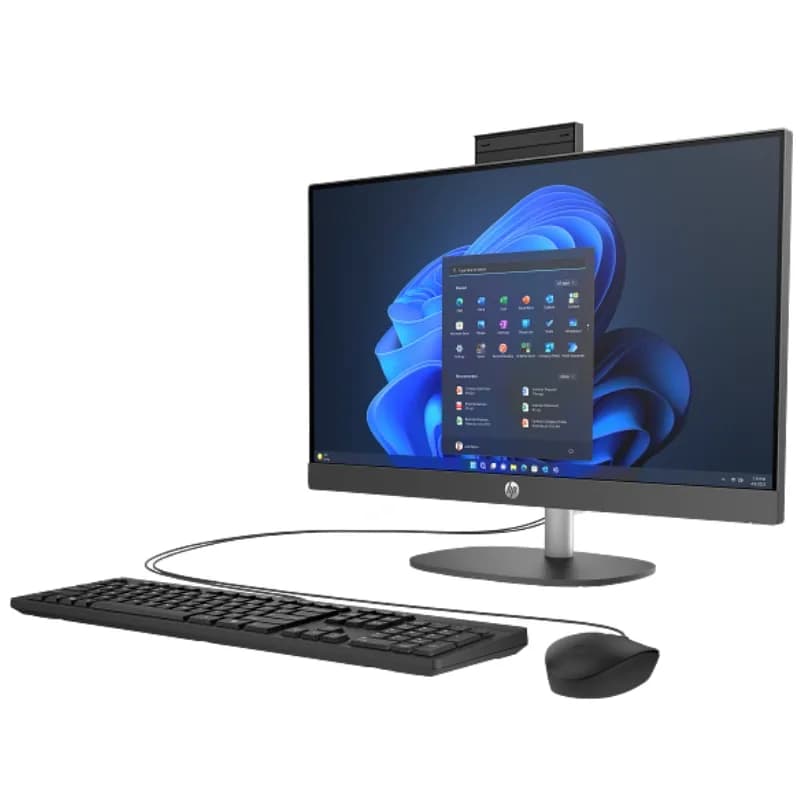 کامپیوتر آل ‌این ‌وان اچ ‌پی ۲۴ اینچی مدل ProOne 240 G10 i5 8GB 512GB SSD Intel UHD