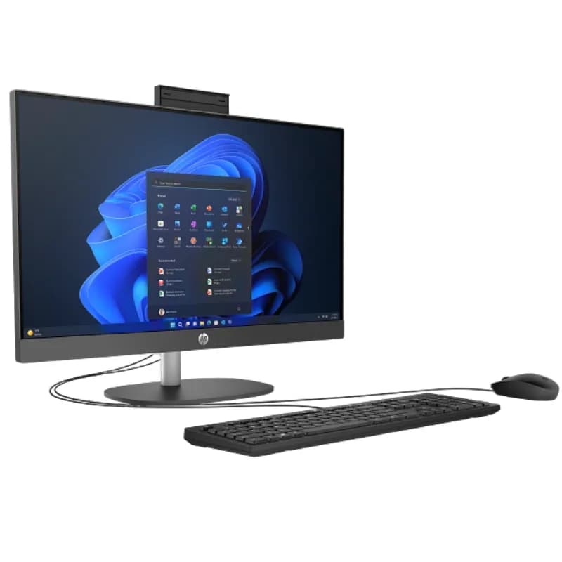 کامپیوتر آل ‌این ‌وان اچ ‌پی ۲۴ اینچی مدل ProOne 240 G10 i5 8GB 512GB SSD Intel UHD