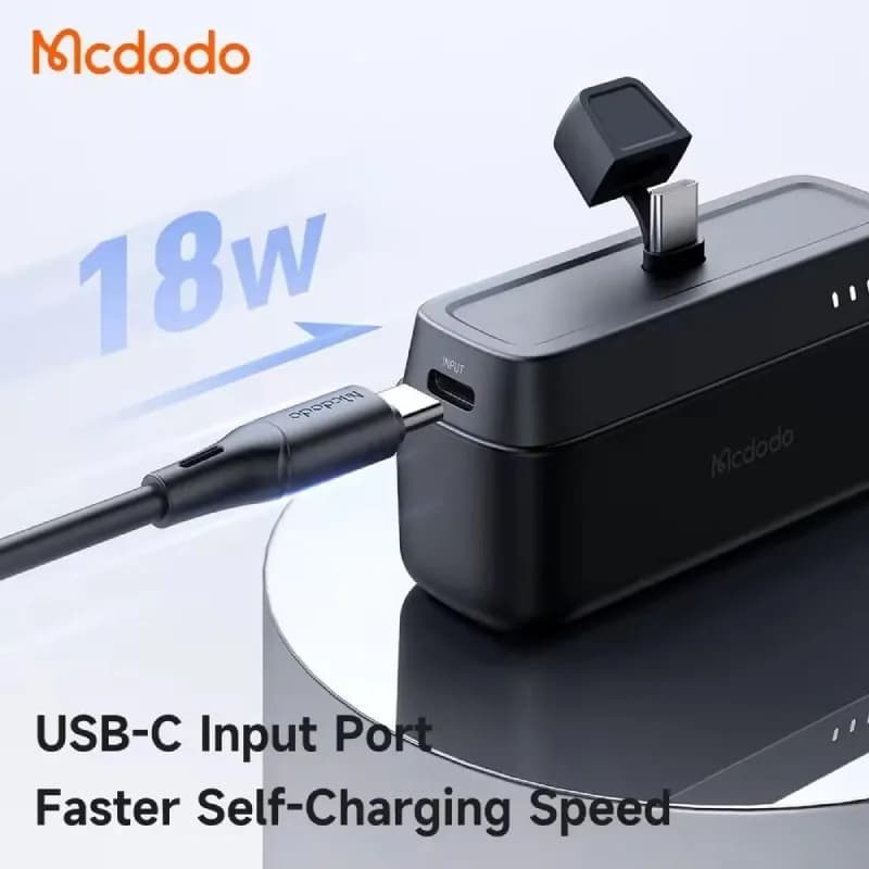 پاوربانک مک دودو مدل مدل MC-6302 ظرفیت 5000 میلی آمپرساعت