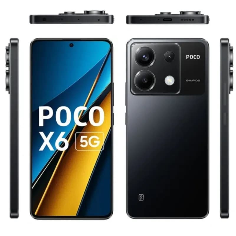 گوشی موبایل شیائومی پوکو مدل Poco X6 5G دو سیم کارت ظرفیت 256 گیگابایت رم 12 گیگابایت