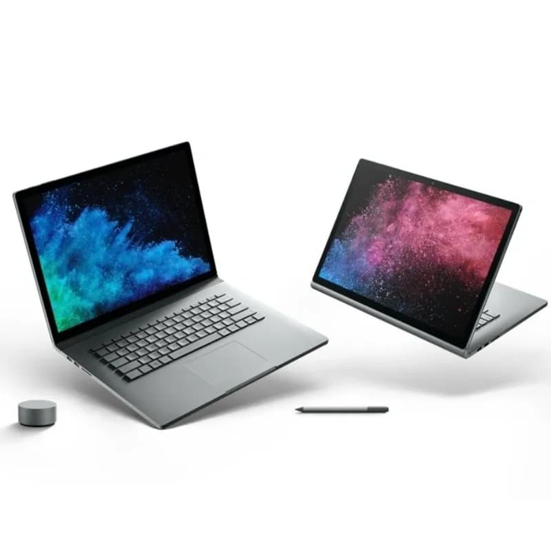 لپ تاپ ۱۳.۵ اینچی مایکروسافت مدل Surface Book 2 i5 8GB 256GB SSD Intel UHD اپن باکس