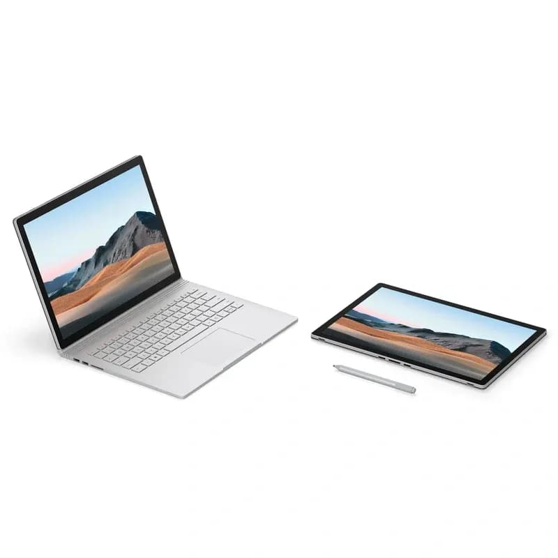 لپ تاپ ۱۳.۵ اینچی مایکروسافت مدل Surface Book 3 i7 32GB 1TB SSD 4GB GTX 1650 اپن باکس