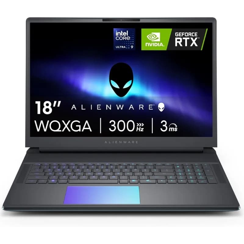 لپ تاپ 18 اینچی دل مدل Alienware 18 Area-51 Core Ultra 9 32GB 1TB SSD 16GB 16GB RTX 5080
