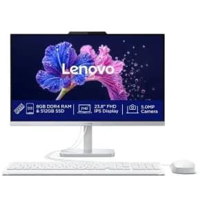 کامپیوتر آل این وان 23.8 اینچی لنوو مدل Lenovo A100 N100 8GB 512GB SSD Intel UHD