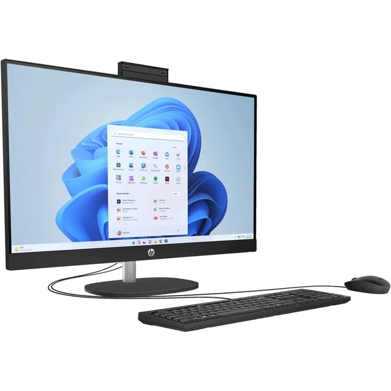 کامپیوتر آل این وان لمسی اچ پی 24 اینچی مدل CR0324NH i5 8GB 512GB SSD Intel Iris Xe