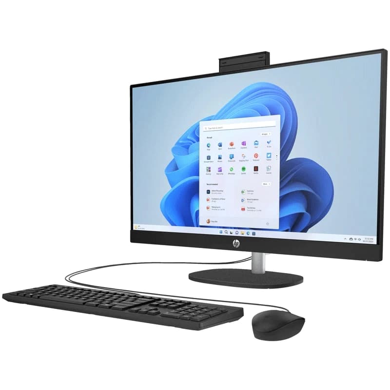 کامپیوتر آل این وان لمسی اچ پی 24 اینچی مدل CR0324NH i5 8GB 512GB SSD Intel Iris Xe