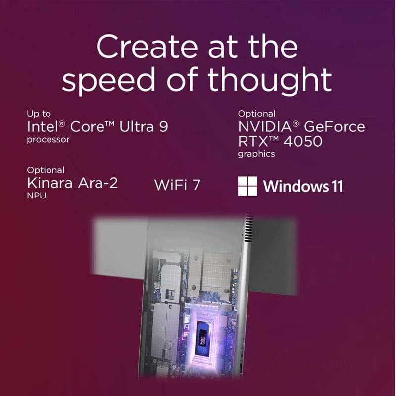 کامپیوتر آل این وان لمسی لنوو 27 اینچی مدل Yoga Aio 27 Core Ultra 9 32GB 512GB SSD 8GB RTX 4050
