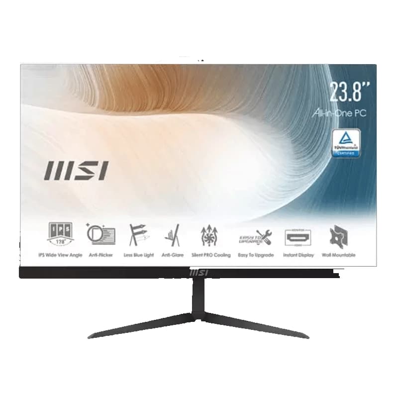 کامپیوتر آل این وان ام اس آی 23.8 اینچی مدل MSI Modern AM242 12M i7 16GB 1TB SSD Intel Iris Xe