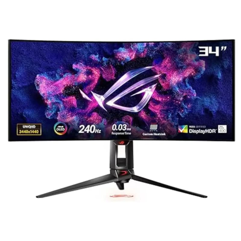 مانیتور 34 اینچی ایسوس مدل ROG Swift OLED PG34WCDM