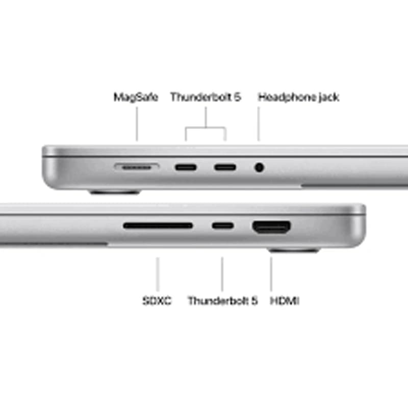 لپ تاپ 16.2 اینچی اپل مدل MacBook Pro MGE94 M5 Max (18C/40C) 48GB 2TB SSD