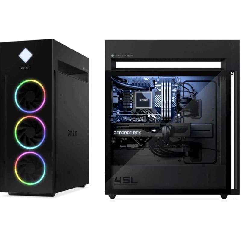 کیس کامپیوتر اچ پی مدل Omen 45L Core Ultra 9 64GB 1TB SSD 32GB RTX 5090
