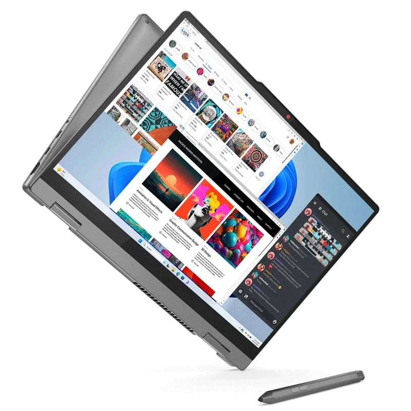 لپ تاپ 14 اینچی دوکاره لنوو مدل IdeaPad 5i Core Ultra 5 8GB 512GB SSD Intel Arc
