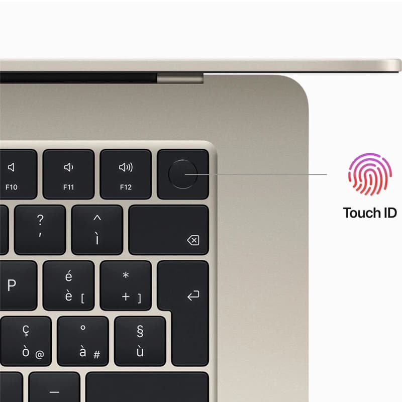 لپ تاپ 13.6 اینچی اپل مدل MacBook Air MDHC4 M5 (10C/10C) 16GB 1TB SSD