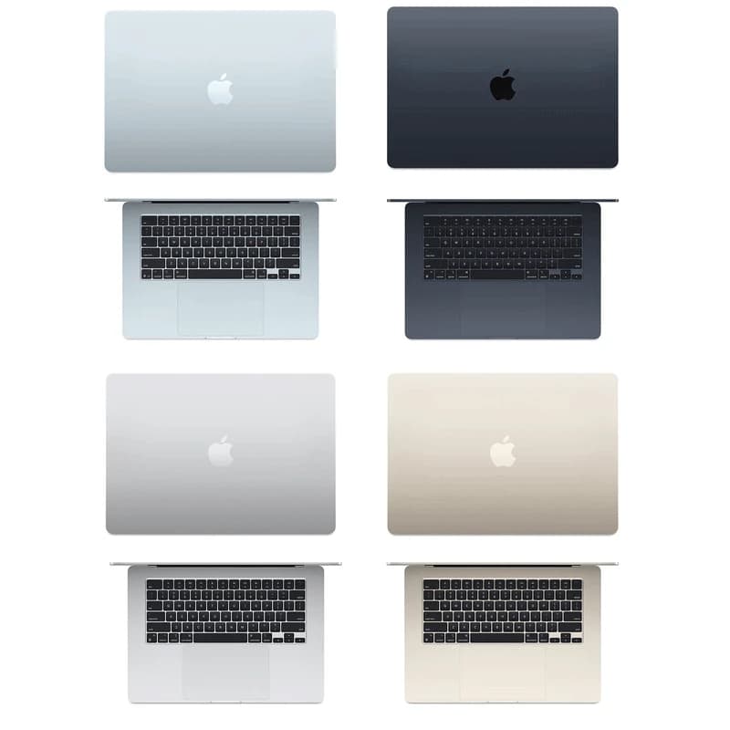 لپ تاپ 15 اینچی اپل مدل MacBook Air MC7C4 M4 (10C/10C) 16GB 512GB SSD