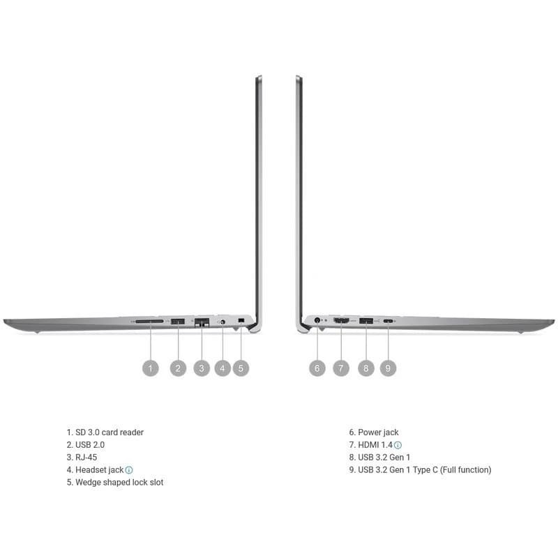 لپ تاپ 15.6 اینچی دل مدل Vostro 15 3530 i3 8GB 256GB SSD Intel UHD