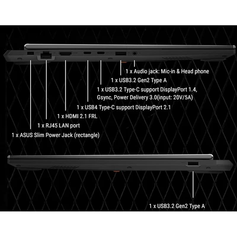 لپ تاپ 16 اینچی ایسوس مدل TUF Gaming A16 FA608UH Ryzen 7 16GB 2TB SSD 8GB RTX 5050