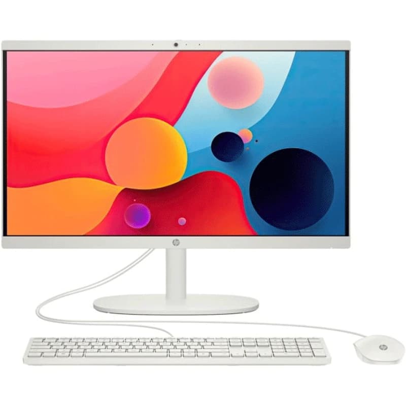 کامپیوتر آل این وان اچ پی 21.5 اينچی مدل DG0012NH i3 8GB 1TB SSD Intel UHD