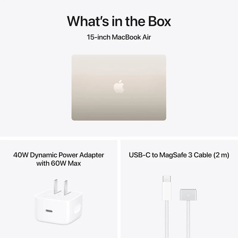 لپ تاپ 15.3 اینچی اپل مدل MacBook Air MDVD4 M5 (10C/10C) 16GB 512GB SSD