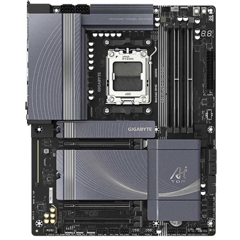 مادربرد گیگابایت مدل B850 AI TOP WIFI7 ICE DDR5