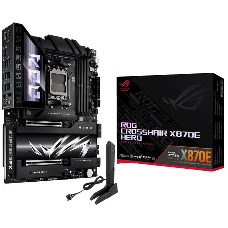 مادربرد ایسوس مدل ROG Crosshair X870E Hero WiFi DDR5