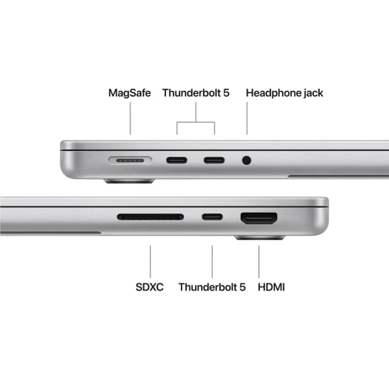 لپ تاپ 14.2 اینچی اپل مدل MacBook Pro MJ3E4 M5 (10C/10C) 32GB 1TB SSD