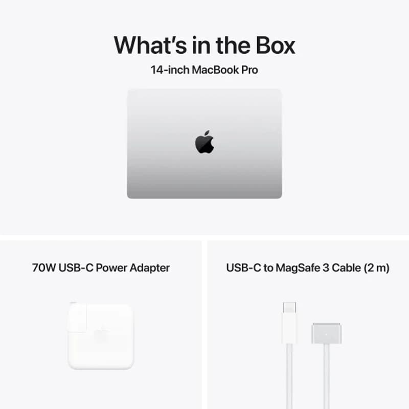 لپ تاپ 14.2 اینچی اپل مدل MacBook Pro MJ3E4 M5 (10C/10C) 32GB 1TB SSD