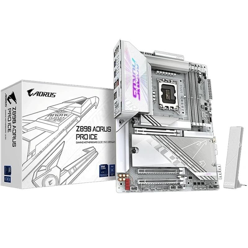 مادربرد گیگابایت مدل Z890 AORUS PRO ICE DDR5