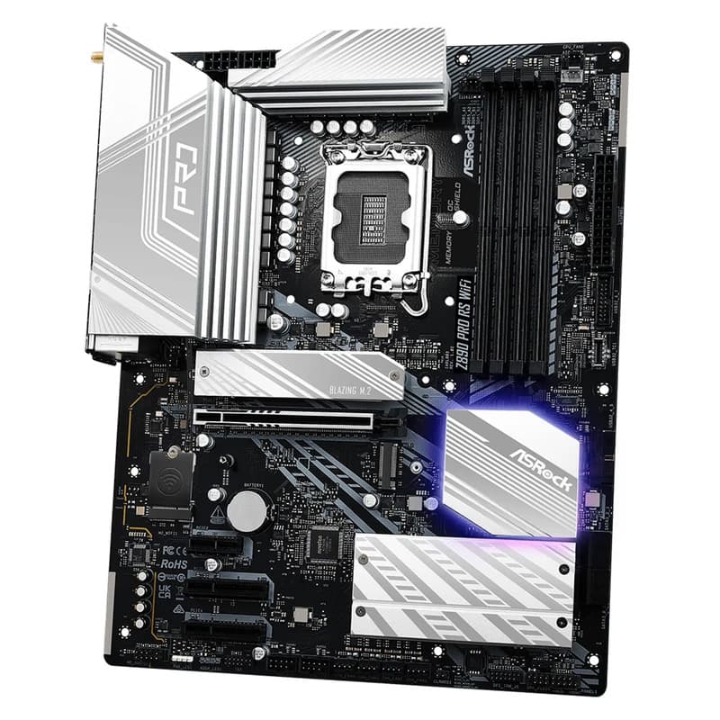 مادربرد ازراک مدل Z890 Pro RS WiFi DDR5