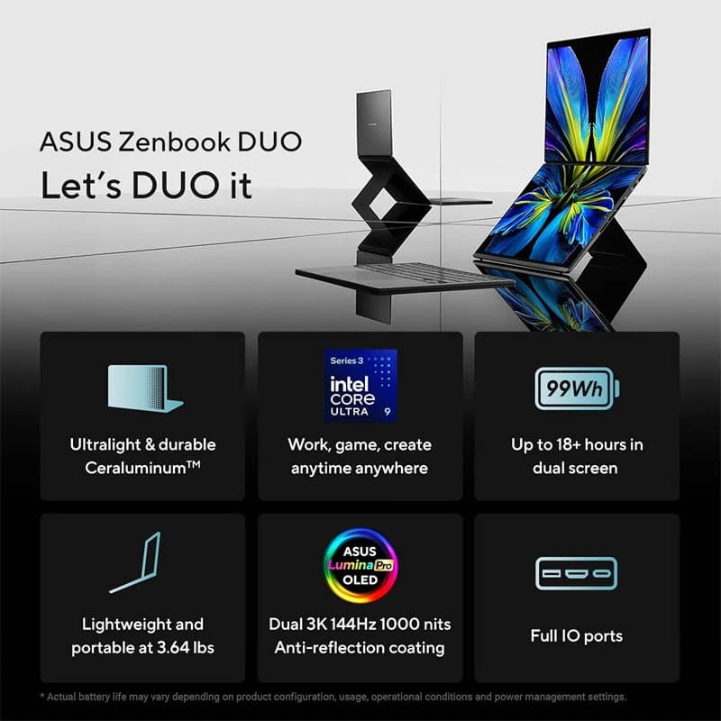 ASUS Zenbook DUO UX8407AA-DS99T