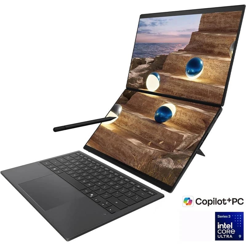 لپ تاپ مخصوص هوش مصنوعی ASUS Zenbook DUO UX8407AA-DS99T