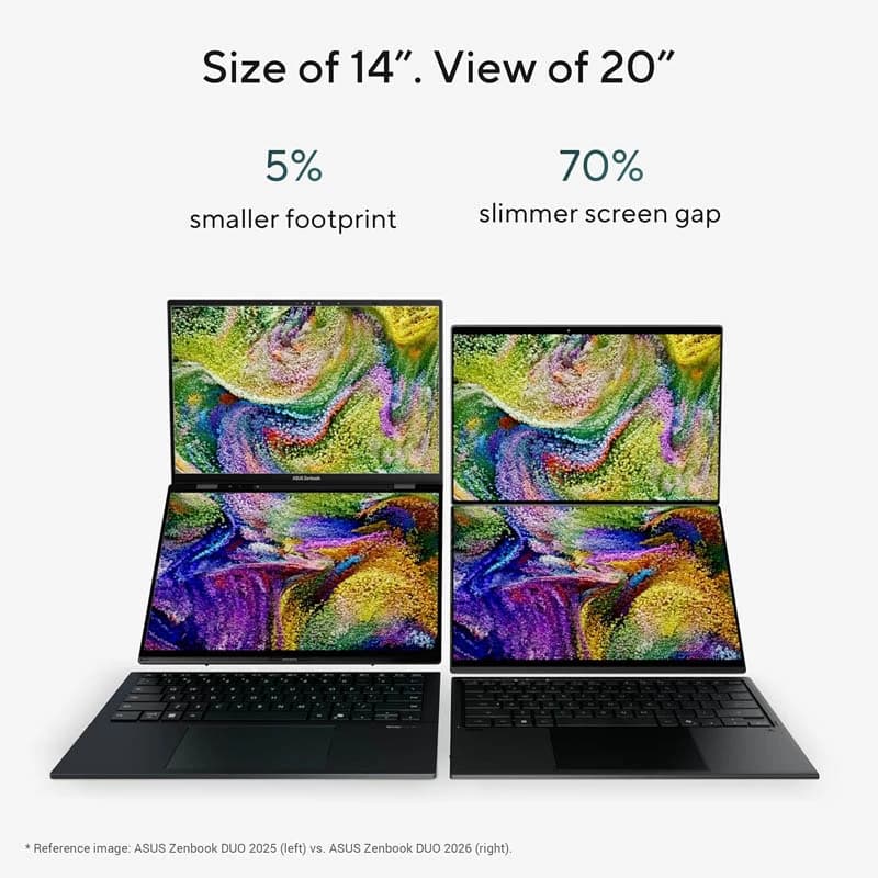 قیمت لپ تاپ ASUS Zenbook DUO UX8407AA-SN066W