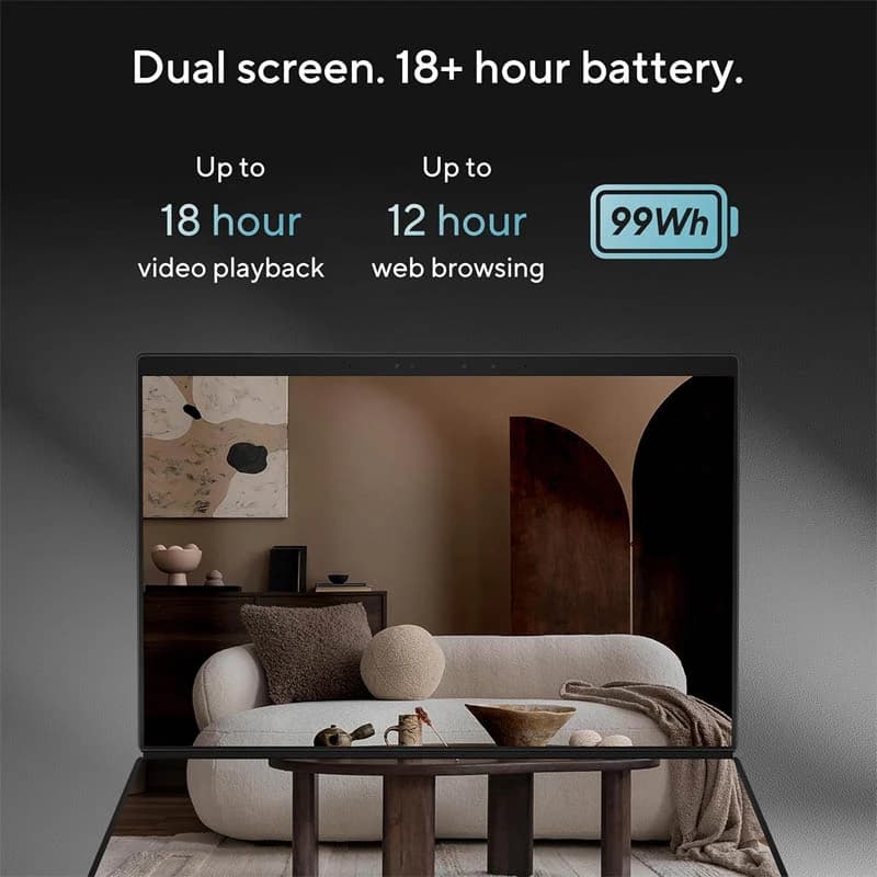 لپ تاپ ASUS Zenbook DUO UX8407AA-SN066W