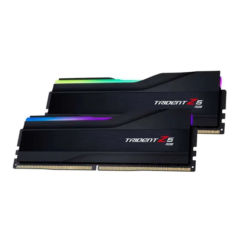 رم کامپیوتر جی اسکیل مدل Trident Z5 RGB DDR5 ظرفیت 32 گیگابایت (2×16GB) فرکانس 6000MHz تایمینگ CL30
