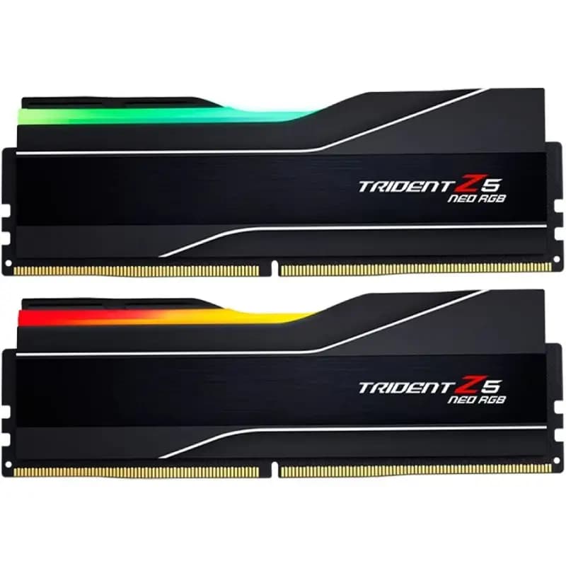 رم کامپیوتر جی اسکیل مدل Trident Z5 Neo RGB DDR5 ظرفیت 64 گیگابایت (2×32GB) فرکانس 6000MHz تایمینگ CL30